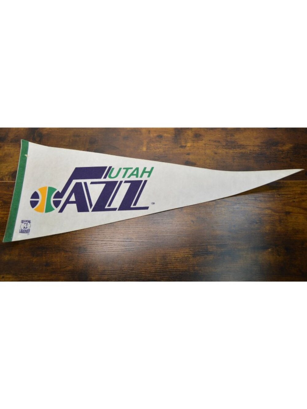 Utah Jazz Vintage NBA Licensed Felt Pennant Basketball Memorabilia 30inches